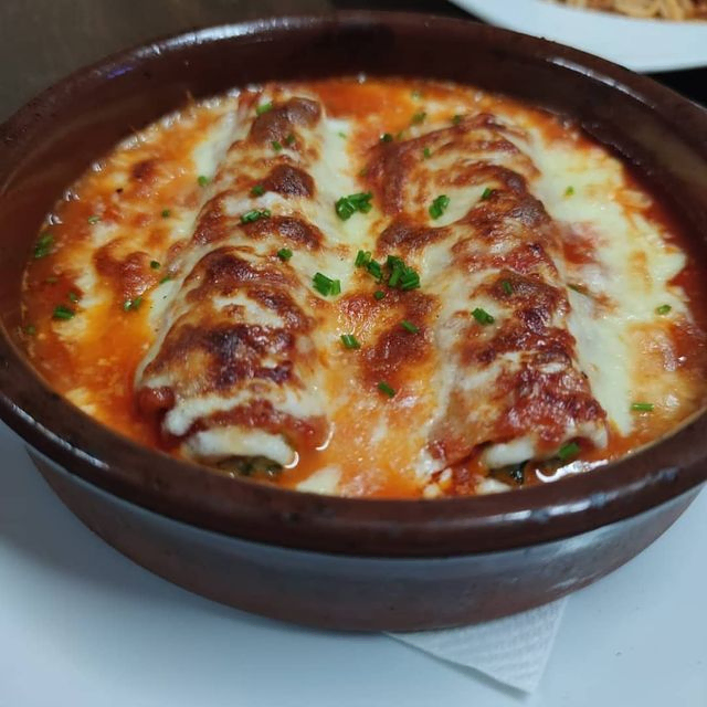 Canelones ternera