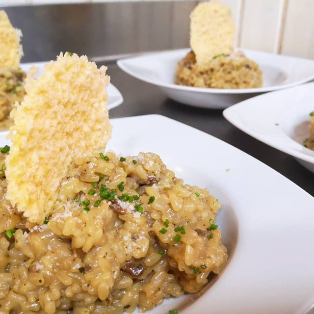 Risotto con setas